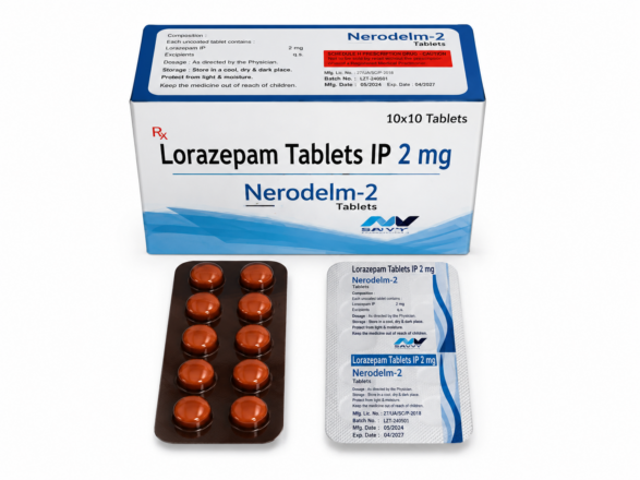 Lorazepam 2mg Tablets