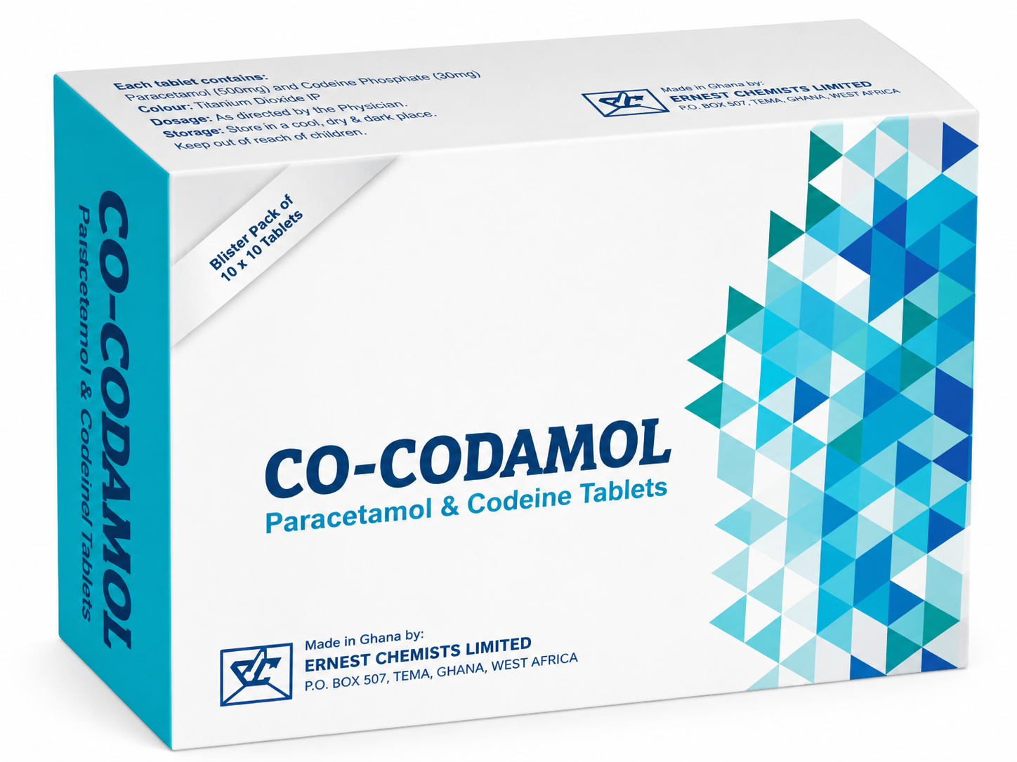 Co-codamol Paracetamol & Codeine Tablets
