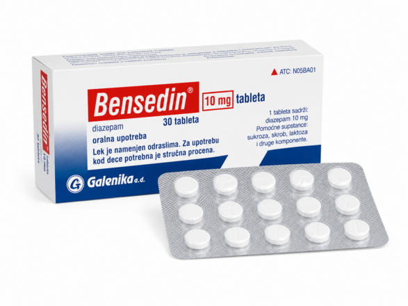Diazepam 10mg (Galenika Bensedin)