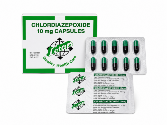 Librium (Chlordiazepoxide) 10mg Capsules
