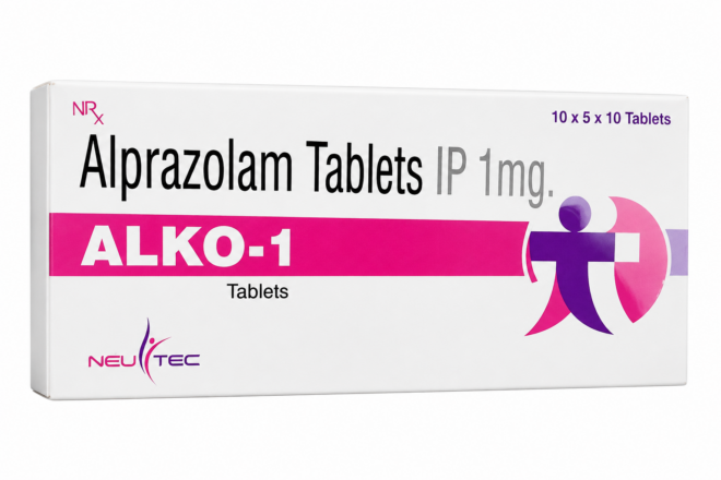 Alprazolam IP 1mg