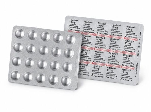 Novartis Ritalin 10mg