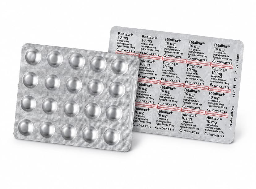 Novartis Ritalin 10mg