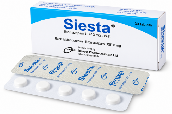 Bromazepam 3mg (Siesta)