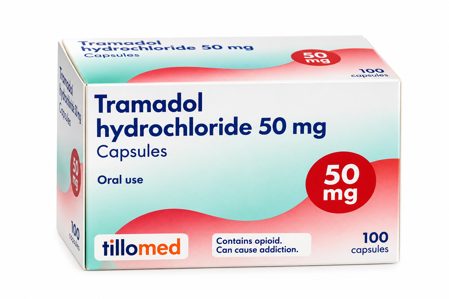 Tramadol Hydrochloride 50mg (Tillomed)